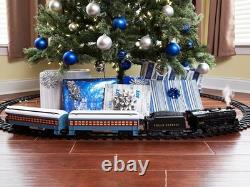 Battery-Operated The Polar Express Toy Train Set with Bluetooth, Locomotive, Tra