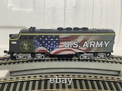 Bradford Exchange US ARMY Train Set, Track, Controller. NEW IN BOX