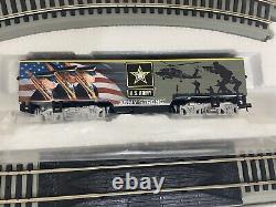 Bradford Exchange US ARMY Train Set, Track, Controller. NEW IN BOX