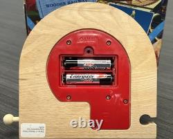 Brio Wooden Train Polar Express Christmas Tree Train Track Lights Sounds WithBox