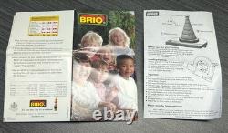 Brio Wooden Train Polar Express Christmas Tree Train Track Lights Sounds WithBox