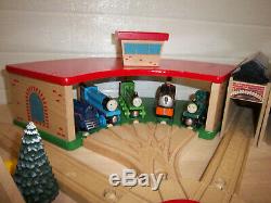 Brio Wooden Train Set LOT 150+ pc. Tracks, Thomas & Friends