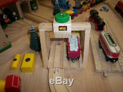 Brio Wooden Train Set LOT 150+ pc. Tracks, Thomas & Friends