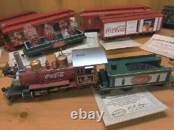 COCA-COLA THRU THE YEARS EXPRESS HAWTHORNE VILLAGE TRAIN SET HO SCALE Plus Track