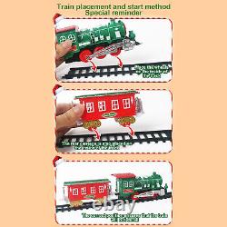 Christmas Track Train Cute Christmas Holiday Train Christmas Electric top sale