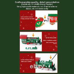 Christmas Track Train Cute Christmas Holiday Train Christmas Electric top sale