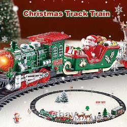 Christmas Track Train Cute Christmas Holiday Train Christmas Electric top sale