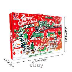 Christmas Track Train Cute Christmas Holiday Train Christmas Electric top sale