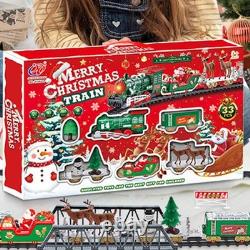 Christmas Train Track Christmas Train Toy with Light and Sound Christmas smart