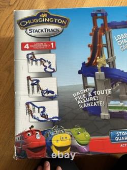Chuggington Stack Track Stone Quarry Toy Train Play Set 4 Layouts in 1