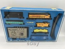 Classic N scale Bachmann GP-40 5 Car Train Set #4325 No Tracks Works