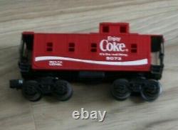 Coca Cola Train Set Lionel 027 gauge Engine, Cars, LOTS OF TRACK and more 6-1463