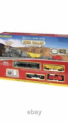 Complete HO Model Train Set DCC Control Sound Bachmann Echo Valley Express