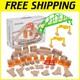 Complete Train Track Set With Bridges, Tunnel