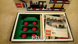 Complete Vintage Lego 171 TRAIN, 107 MOTOR, 154 155 Junctions & 150 151 TRACK