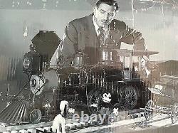 DISNEYLAND RESORT 60th ANNIVERSARY Silver Diamond Railroad Train Set Complete