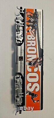 Denver Broncos Electric Train Set Hawthorne Village Bachmann EZ Track included