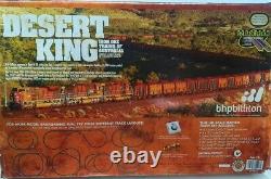 Desert King BHP Billiton Bachmann HO scale gauge train set locomotive track box