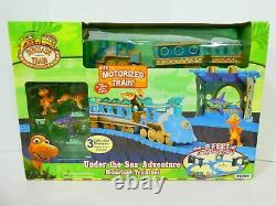Dinosaur Train Adventure Sea Motorized Set Track Toy Learning Curve PBS New