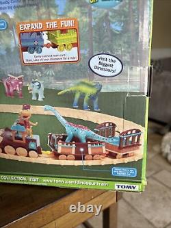 Dinosaur Train Dino Track Adventure Motorized Train Pbs Kids Tomy New