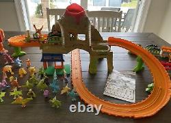 Dinosaur Train Learning Curve Jim Henson LOT with Time Tunnel Mountain Track Set