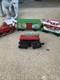 Disney Christmas Mickey Mouse Holiday Magic Train Track Set Of 4 Mint Condition