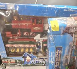 Disney Parks Railroad Train Set Exclusive Lights and Sounds Withexpansion Track