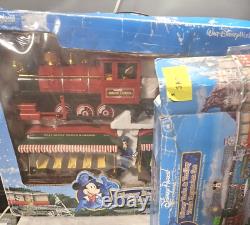 Disney Parks Railroad Train Set Exclusive Lights and Sounds Withexpansion Track