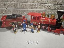 Disney Parks Railroad Train Set Exclusive Lights and Sounds Withexpansion Track