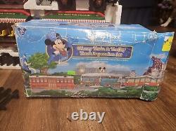 Disney Parks Railroad Train Set Exclusive Lights and Sounds Withexpansion Track