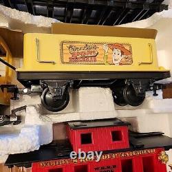 Disney Pixar Toy Story Woody's Roundup Railroad Train Track Set Remote Control