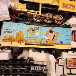 Disney Pixar Toy Story Woody's Roundup Railroad Train Track Set Remote Control