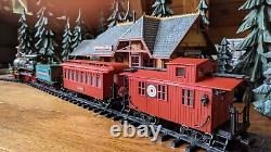 Disneyland Railroad G Scale Train Set E. P. Ripley Loco-Custom Built-Lilly Belle