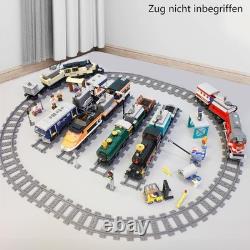 Durable Railroad Building Toy 103-Piece Train Tracks Set for Kids' Imagination