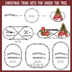 Electric Train Sets Large, Red Rechargeable Set Luxury Tracks Electric Train Sets Large, Red Rechargeable Set Luxury Tracks