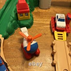 Fisher Price'95 Geotrax Flip Track Mountain Train Rail & Road Set