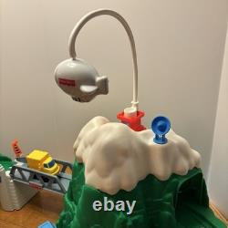 Fisher Price'95 Geotrax Flip Track Mountain Train Rail & Road Set