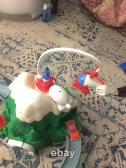 Fisher Price Flip Track Mountain Train Rail & Road Set