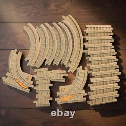 Fisher-Price GeoTrax Large Lot Train Set Cars Buildings Tracks Accessories