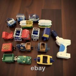 Fisher-Price GeoTrax Large Lot Train Set Cars Buildings Tracks Accessories