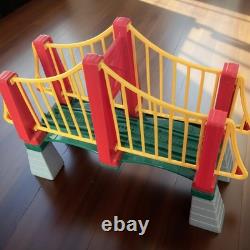 Fisher-Price GeoTrax Large Lot Train Set Cars Buildings Tracks Accessories