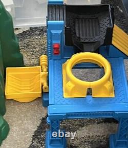 Fisher Price GeoTrax Train Track Set LOT 3 Engines Remote Controls Trains TESTED