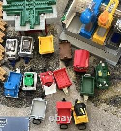 Fisher Price GeoTrax Train Track Set LOT 3 Engines Remote Controls Trains TESTED