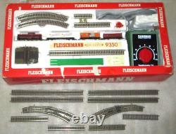 Fleischmann 9350 N Piccolo Br212 Diesel Loco Train Set Plus Extra Track Tested A