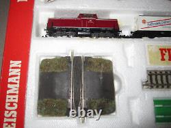 Fleischmann 9350 N Piccolo Br212 Diesel Loco Train Set Plus Extra Track Tested A