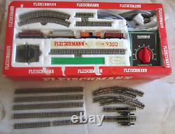 Fleischmann 9350 N Piccolo Br212 Diesel Loco Train Set Plus Extra Track Tested C