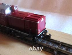 Fleischmann 9350 N Piccolo Br212 Diesel Loco Train Set Plus Extra Track Tested C