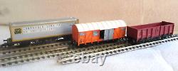 Fleischmann 9350 N Piccolo Br212 Diesel Loco Train Set Plus Extra Track Tested C