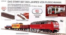 Fleischmann 9398 N Piccolo Br218 Diesel Loco A+b Start Train Set Complete Tested