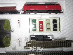 Fleischmann 9398 N Piccolo Br218 Diesel Loco A+b Start Train Set Complete Tested